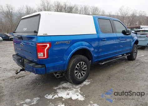 2016 Ford F-150 Xlt из США, поврежденный, VIN 1FTEW1EF4GKE93395